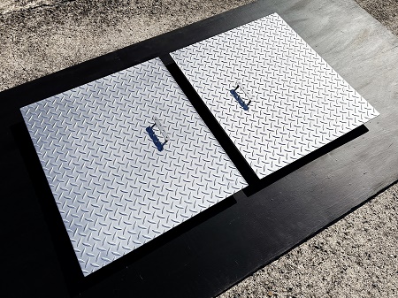 グリストラップ 蓋:写真から作ったグリストラップの蓋を神奈川県鎌倉市の業者様へ