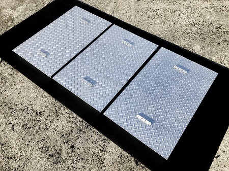 グリストラップ 蓋:ステンレス製のグリストラップの蓋を東京都文京区のピルメンテナンス会社様へ