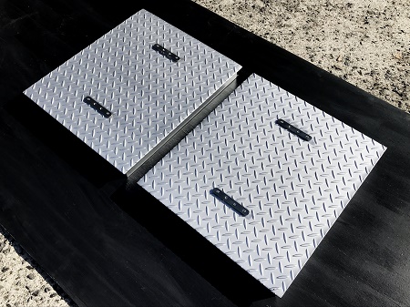 グリストラップ 蓋:乗用車が乗る強度のグリストラップ蓋を東京都世田谷区の会社様へ